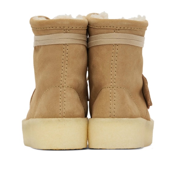 CLARKS - WALLABEECUP HI. Light tan suede. NWT. US: 7 1/2 M. EU: 38 - Picture 7 of 8